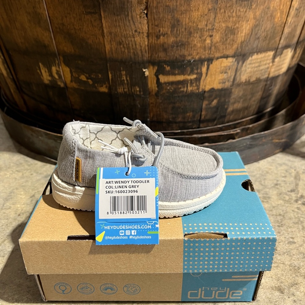 Hey Dude Wendy Toddler Linen Grey